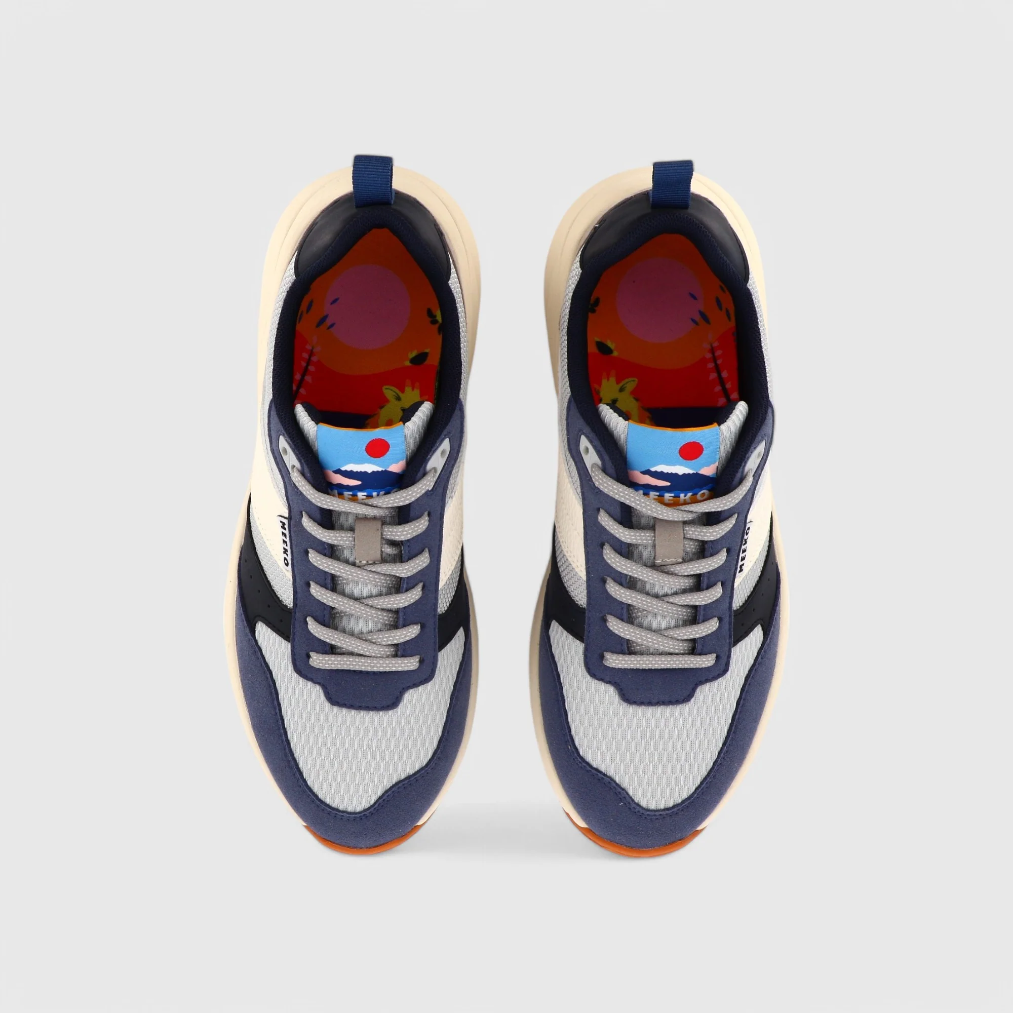 PONGO - NAVY - BASKETS TECHNIQUES ET DURABLES - Image 5